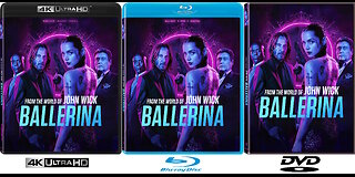 Ballerina - From the World of John Wick [4K UHD & Blu-ray Standard & Blu-ray & DVD]