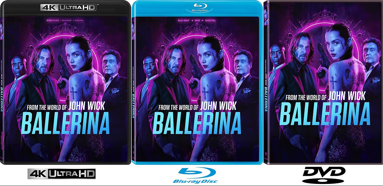 Ballerina - From the World of John Wick [4K UHD & Blu-ray Standard & Blu-ray & DVD]