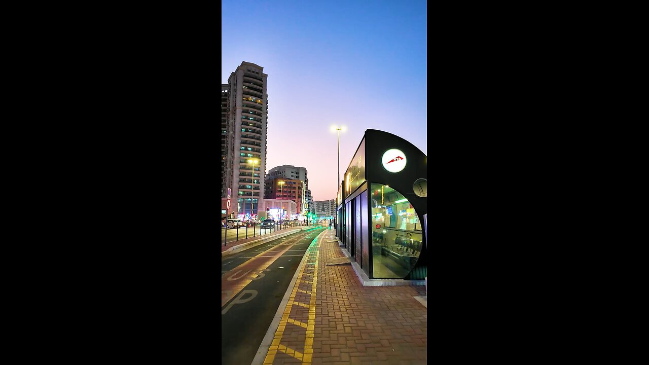 Dubai Bus Stop