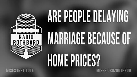 The Low Modern Marriage and the Homeownership Rate is a Eugenics War on Population