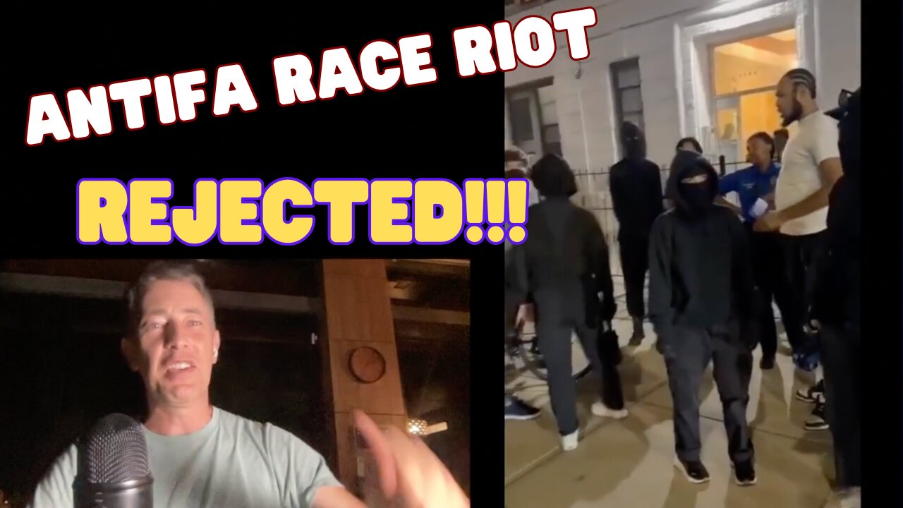 Antifa Recruits Blacks for Race Riot: Get ReJecteD HARD!