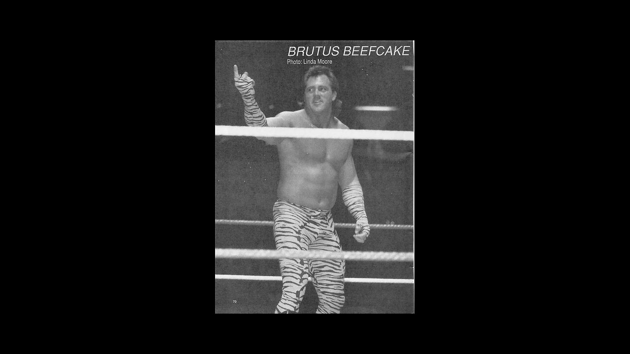 gold belt wrestling magazine-February 1990
