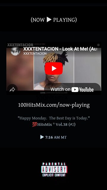 NOW ▶️ PLAYING #xxxtentaccion