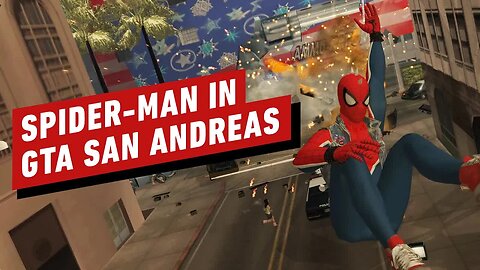 GTA San Andreas - Insomniac Spider-Man Mod Gameplay
