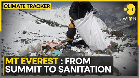 Drones Take On Everest's Trash Crisis | WION Climate Tracker