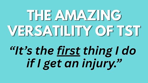 "I know it works, I've seen it." Beverley's experience with Linda Scotson's TST method