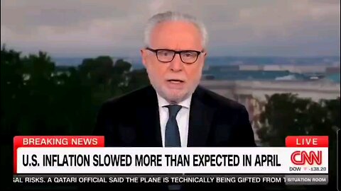 CNN trying to gain some credibility back as they report the truth. U.S. inflation lowest in 4 years.