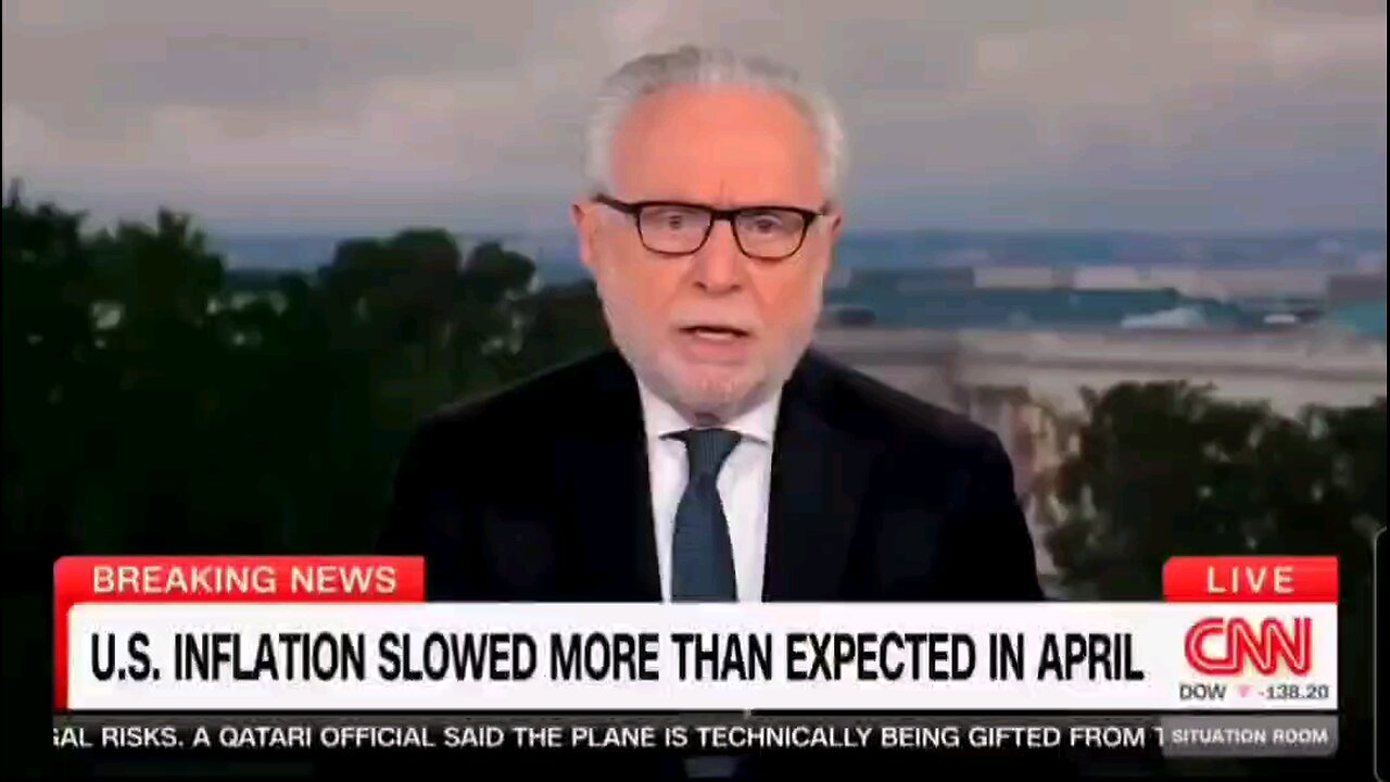CNN trying to gain some credibility back as they report the truth. U.S. inflation lowest in 4 years.
