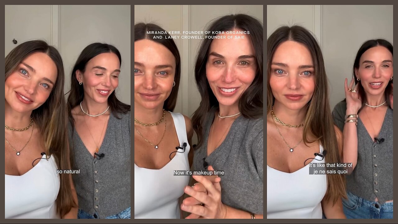 Miranda Kerr’s Effortless Glow Routine with Laney Crowell | GRWM