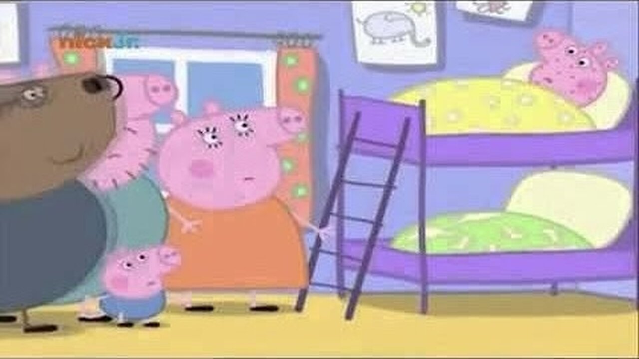 小猪佩奇感染埃博拉”荷兰语画外音：