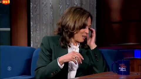 Harris Ends Talking About the Security of Wired Earphones with Awkward Laughter