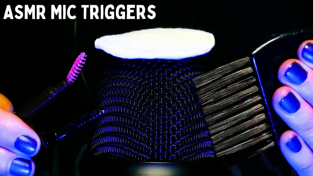 ASMR 5 Mic Triggers with the Blue Yeti 🎙️ (no talking, brushing, scratching)