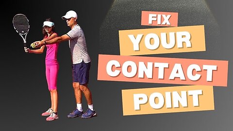 2 Tennis Drills To Fix the CONTACT POINT