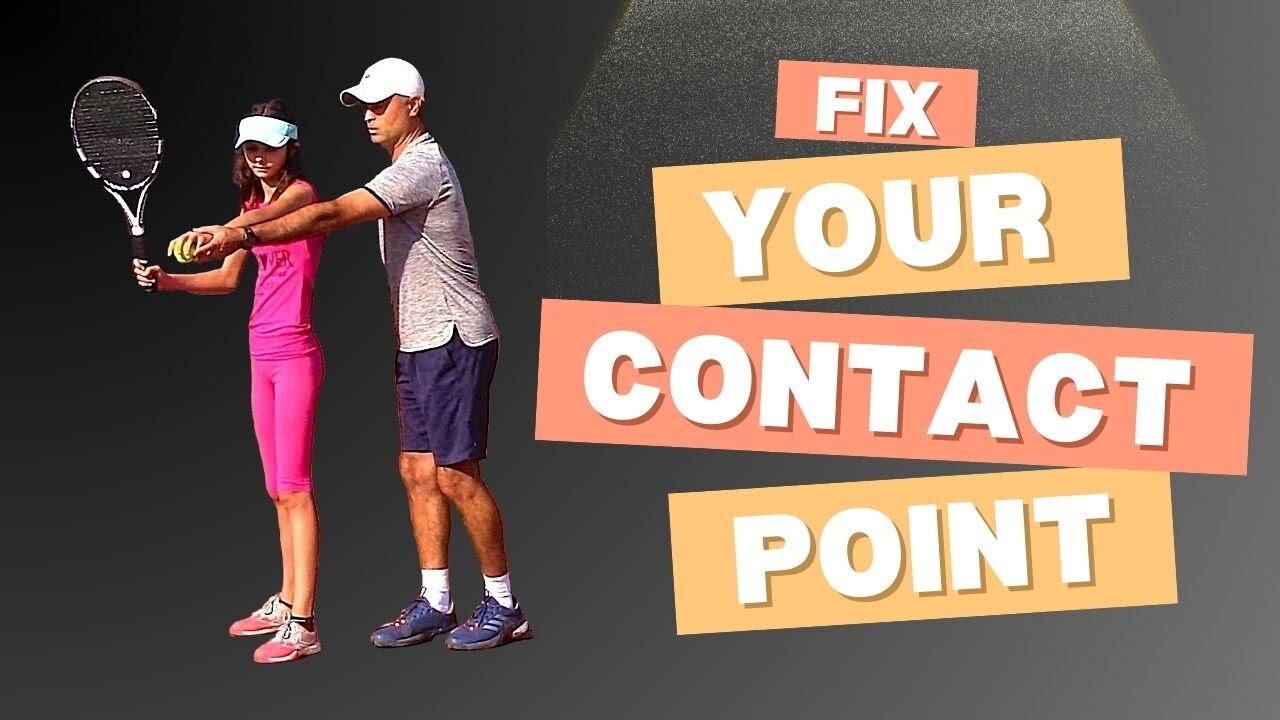 2 Tennis Drills To Fix the CONTACT POINT