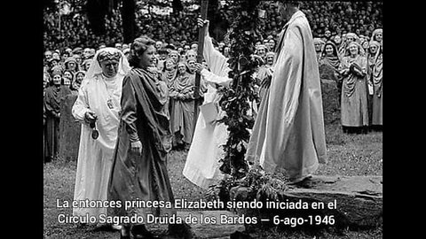 Isabel II de Inglaterra. Iniciacion druídica (Masonería. Brujería Celta y Wicca)