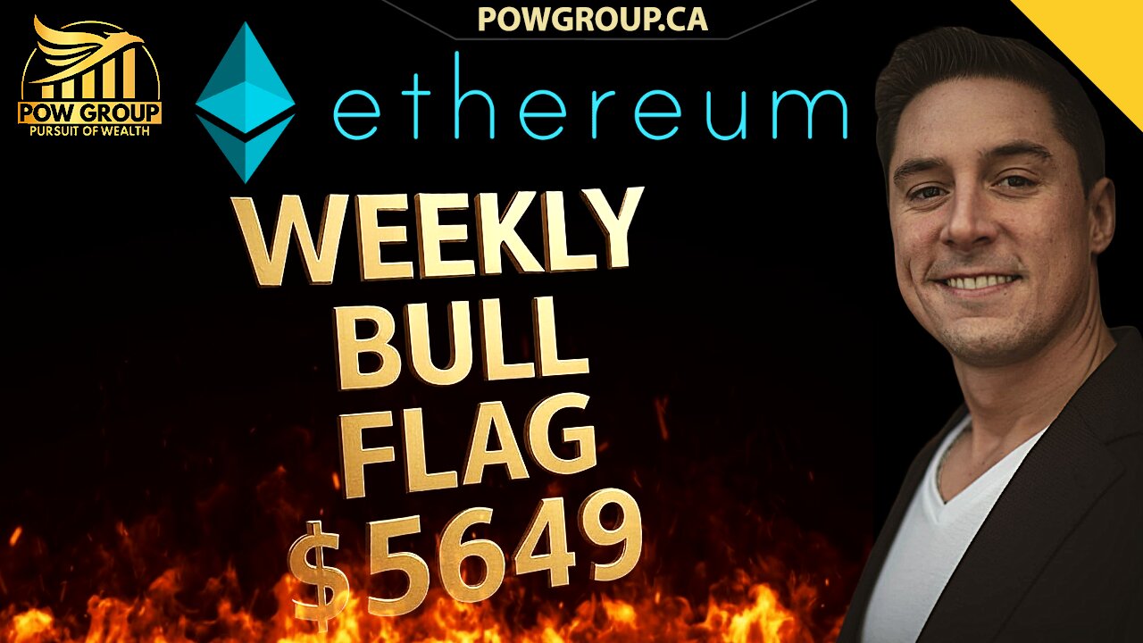 Ethereum $5649 Target Remains As Weekly Bull Flag Confirms