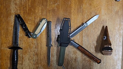 Railroad Spike Knives