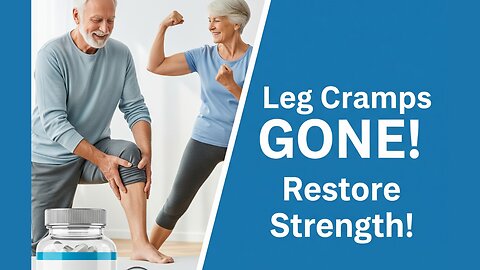 Seniors This Vitamin FIXES Leg Cramps & Boosts Strength Fast! (Feel 20 Years Younger)