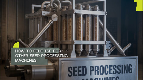 How To File ISF For Other Seed Processing Machines