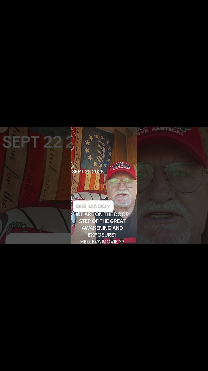 We Are On The Door Step Of The Great Awakening and Exposure? Helleva Movie?