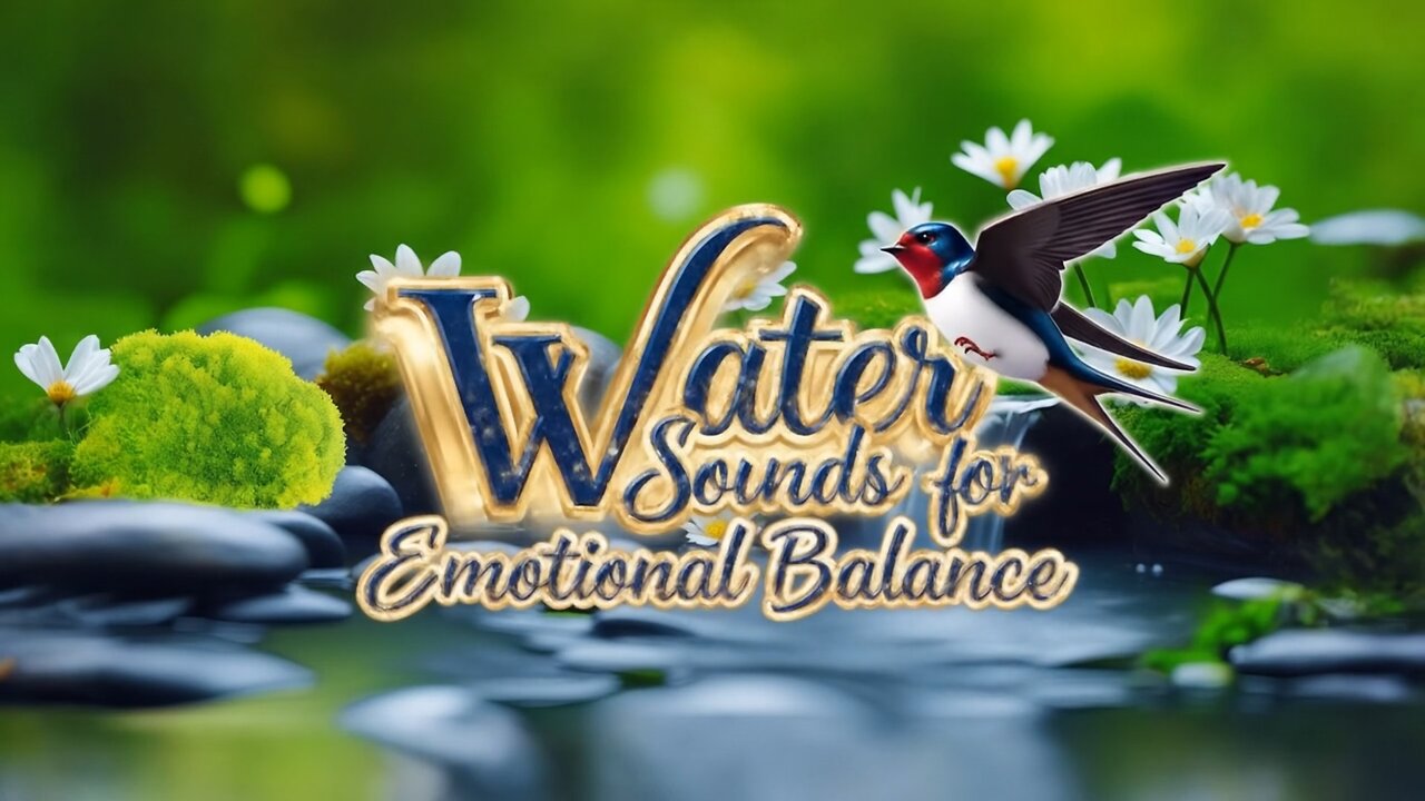 Healing Water Flow for Emotional Balance🌿