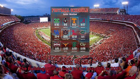 Kirby Smart has a proven system, which will have the Bulldogs back in the Playoffs in 2025