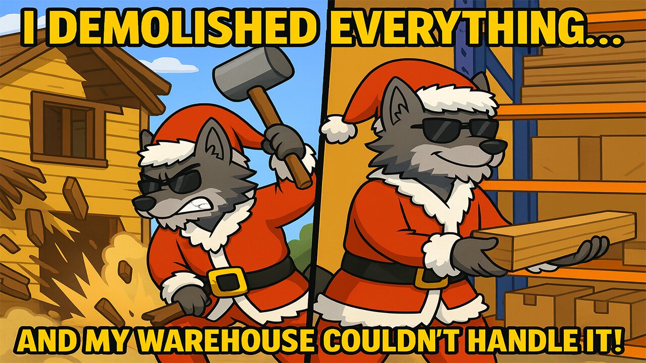 I Demolished EVERYTHING… and My Warehouse Couldn’t Handle It! - Deconstruction Simulator Ep. 3
