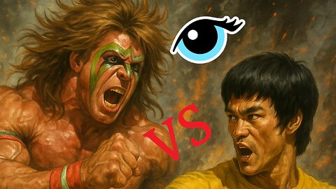 🔥Ultimate Warrior vs Bruce Lee⚔️EPIC Fight Scene Fantasy Battle of Legends🥋💪