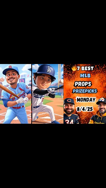🔥7 HOT MONDAY PRIZEPICKS MLB PROPS TODAY | ⚾️ MLB PICKS TODAY 8/4