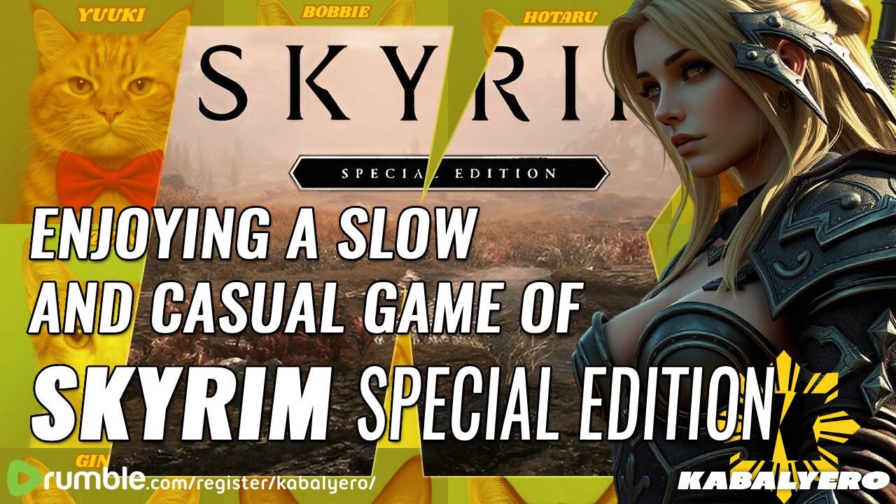 🔴 Skyrim Special Edition 🎮 Enjoying a Slow and Casual Game of Skyrim! 🙏 Thank You For Watching
