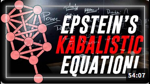 💣EPSTEIN FILES BOMBSHELL: Full Cryptic/Kabalistic Equation On Epstein Island Chalkboard Revealed For The First Time In Recent Document Dump!💥