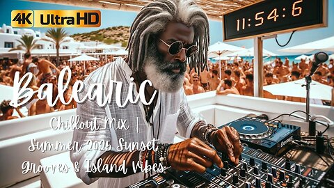 Balearic Chillout Mix | Summer 2025 Sunset Grooves & Island Vibes