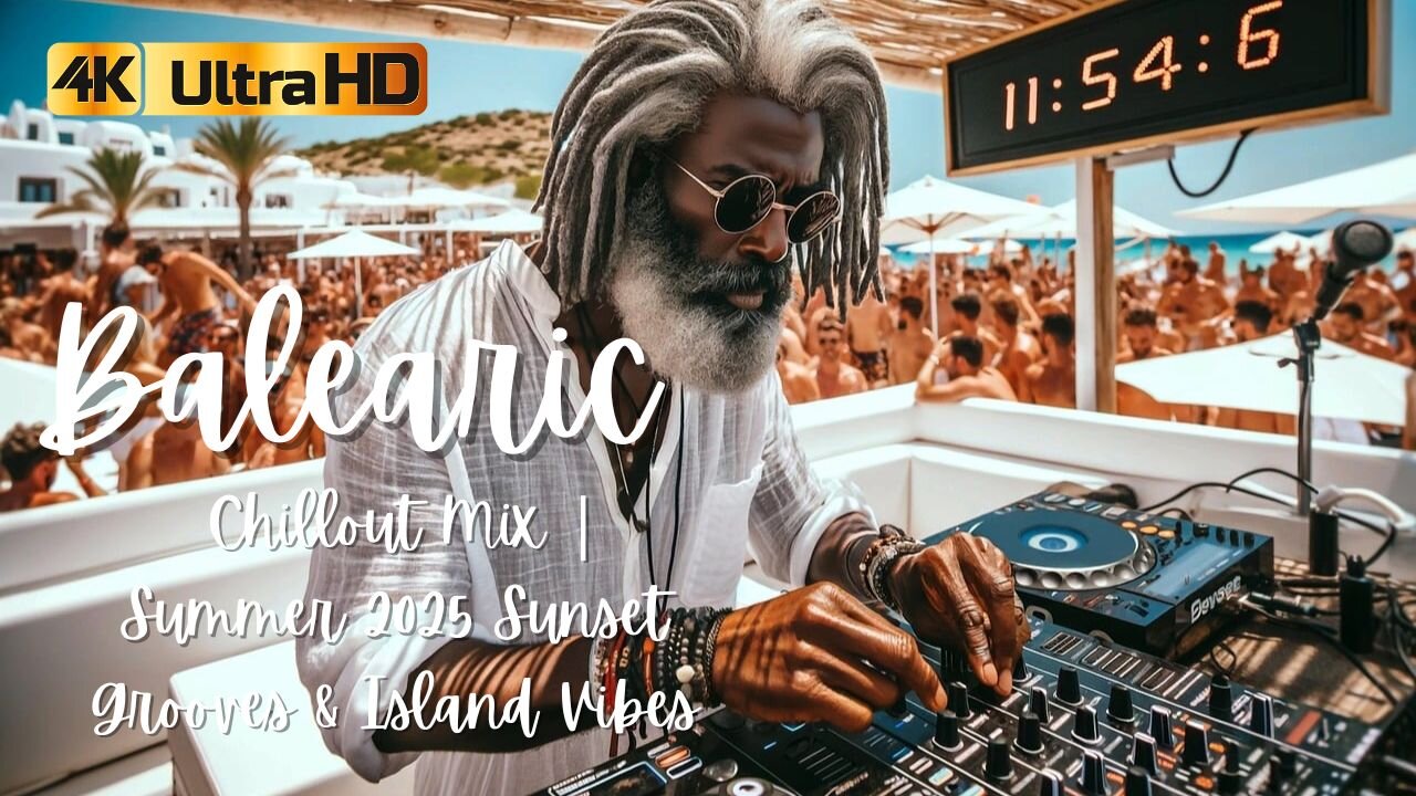 Balearic Chillout Mix | Summer 2025 Sunset Grooves & Island Vibes