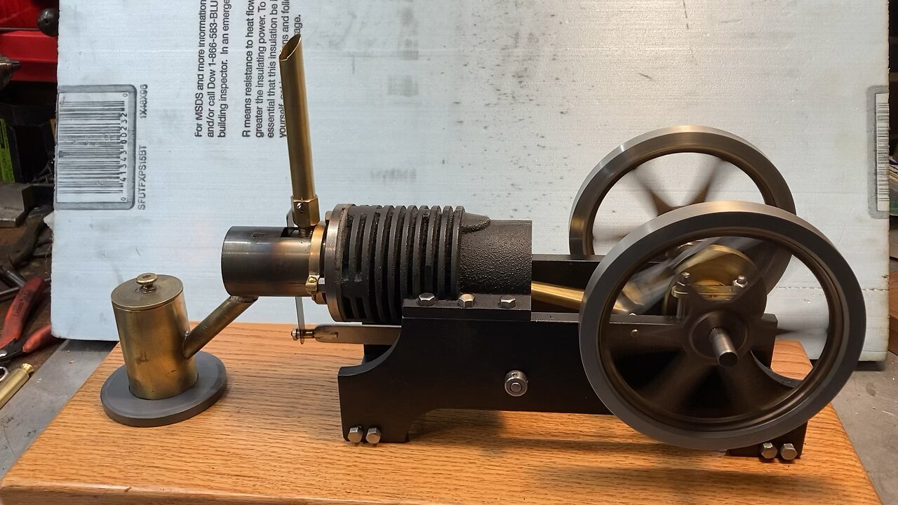 Scrap Box Flame Licker Vacuum Engine