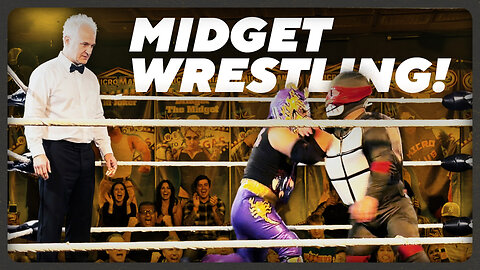 My Midget Wrestling Referee Debut!