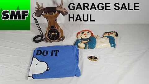Garage Sale Haul, and Ebay Room Update.