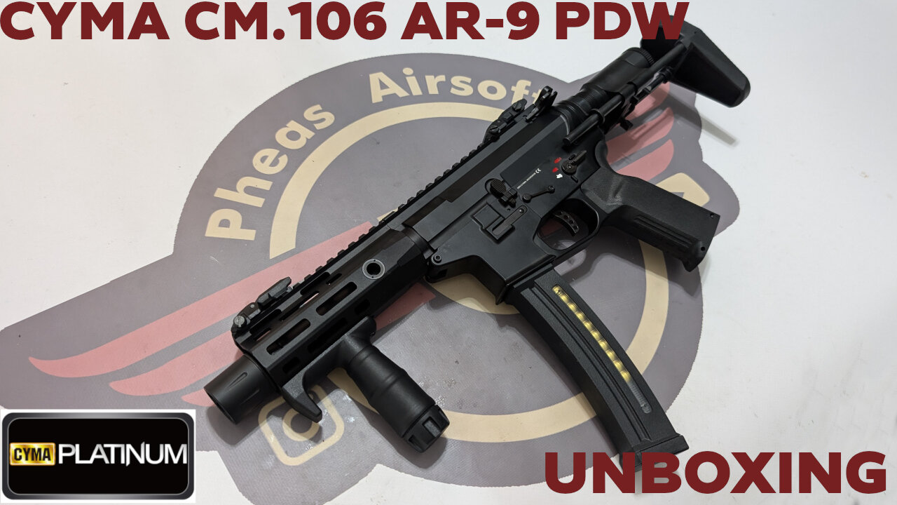 [UNBOXING] CYMA CM.106 MP5 PDW - So much fun!