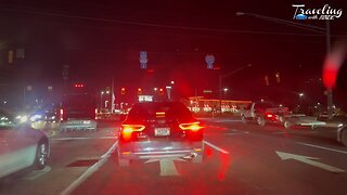 LATE NIGHT CRUISE THROUGH SPEEDWAY, INDIANA