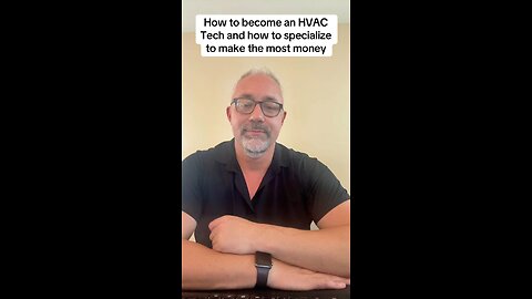 HOW TO BECOME AN HVAC TECH