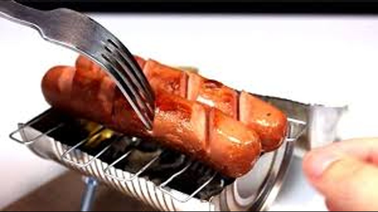 “🔥 DIY Mini Barbecue Grill – Build & Cook Anywhere!”