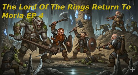 Goblins Scare Me More Than Some Troll The Lord of the Rings Return to Moria With Zerdius,LadyZ, EP4