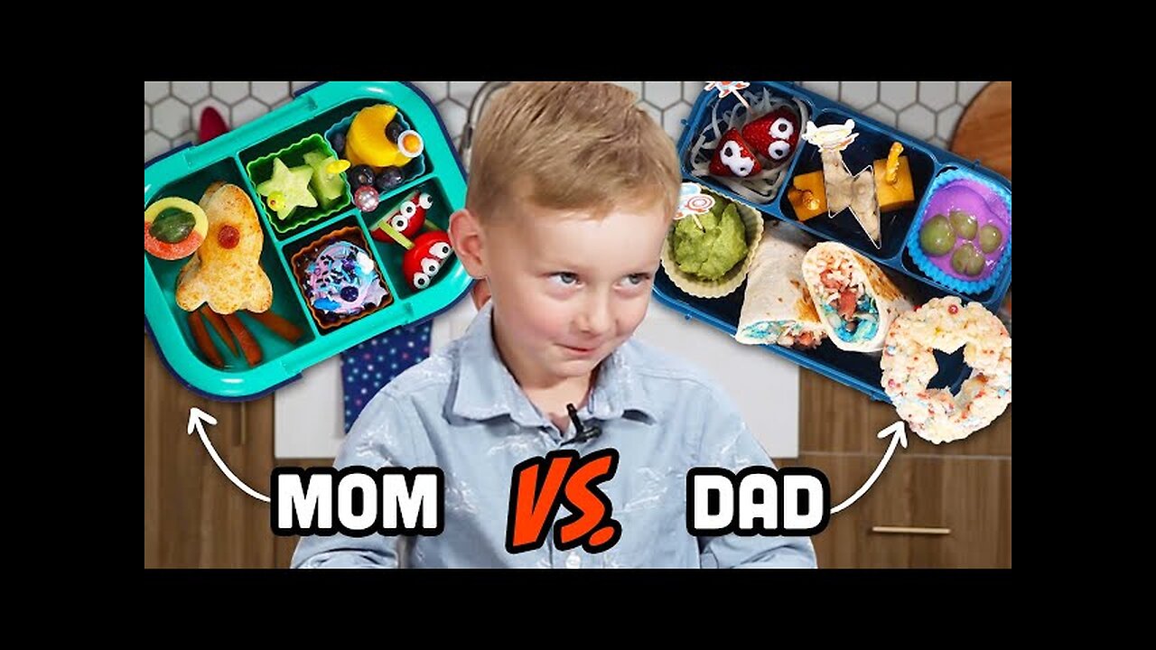 Chef Mom Vs. Chef Dad Lunch Box Challenge