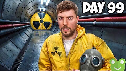 100 Days Trapped in a Nuclear Bunker for $500,000 – INSANE Challenge!