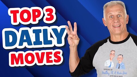 3 Key Movements Over-50's Should Do Daily!