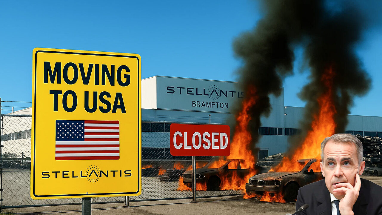 Canada STUNNED After Stellantis Moves Production Out — U.S. Cashes In with $13B Win!