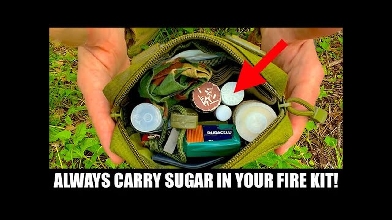 DIY SURVIVAL FIRE KIT (for your bug out bag)