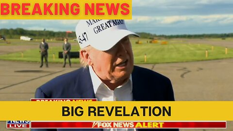 Trump Drops Big Tariff Revelation