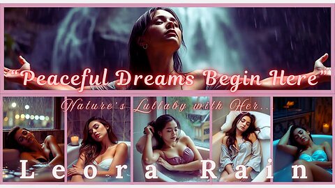 Gentle Rain with Her | 5 Women Sleep Peacefully on a Rainy Day | Calming Ambience for Deep Rest