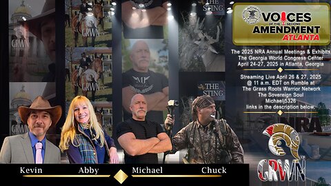 Do YOU believe in the 2nd Amendment? Come see us LIVE in Georgia