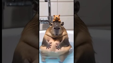 Capybara AI generated